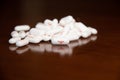 Capsules of Tylenol Pain Killer Royalty Free Stock Photo