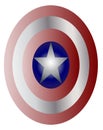 Captain America Shield Royalty Free Stock Photo