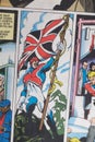 Captain Britain comic strip