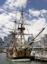 Captain Cook's Ship Royalty Free Stock Photo