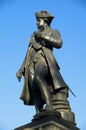 Captain Cook statue Royalty Free Stock Photo