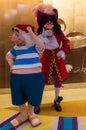 Captain hook and smee Royalty Free Stock Photo