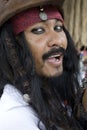 Captain Jack Sparrow, Pirates of the Caribbean Royalty Free Stock Photo