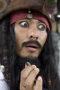 Captain Jack Sparrow, Pirates of the Caribbean Royalty Free Stock Photo