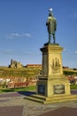 Captain James Cook statue Royalty Free Stock Photo