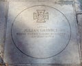 Captain Julian Gribble Victoria Cross Plaque in London, UK