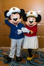 Captain Minnie and Mickey