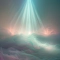 A captivating abstract background features swirling, soft textures illuminated by a gentle light. The combination of col Royalty Free Stock Photo