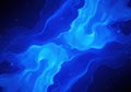 Dynamic Blue Abstract Waves Background Royalty Free Stock Photo