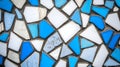 Abstract Blue White Mosaic Tile Pattern Background Good Resolution Stock Photo Royalty Free Stock Photo