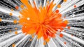 Vibrant Abstract Orange Starburst Background Good Resolution Stock Photo Royalty Free Stock Photo
