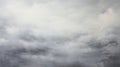 Captivating Abstract Oil Painting Of Fog And Clouds Royalty Free Stock Photo