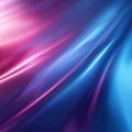 A captivating abstract piece, dominated by blue and pink The image portrays wave-like movement from bottom left to top