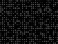 Captivating abstract seamless dark background featuring intricate squares. Modern design touch of geometry