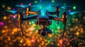 Vibrant Explosions: Stunning Drone Photography with Sony A9 and 35mm Lens