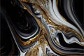 Radiant Intricacies: AI Generated Abstract Texture Photography Showcasing White Gold Intricate Pattern on Artificial Marble Royalty Free Stock Photo