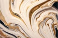 Gleaming Masterpiece: AI Generated Abstract Texture Photography Featuring White Gold Intricate Pattern on Artificial Marble