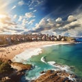 Captivating allure of Sydney: Bondi Beach and the cityscape