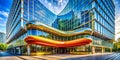 A Striking Architectural Feat Exploring the Modern SausageShaped Building Through Stunning Photography