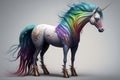 Rainbow-Maned Unicorn: A Dazzling Display of Creativity and Magic