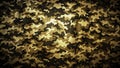A Stunning Beige and Black Camouflage Design: Artistic Texture for Tactical Gear, Night Photography, and Royalty Free Stock Photo