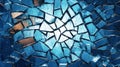 Generative AI, Fractured Fragments: Exploring Abstract Patterns in Shattered Glass