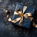 Captivating Black Friday Gift Box Illustration Merry Christmas Present Concept in 3D Rendering Royalty Free Stock Photo