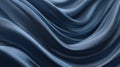 Captivating Blue Fabric Waves Flowing Elegantly in a Stunning Abstract Design Royalty Free Stock Photo