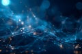 Captivating Blue Speckled Pattern for Tech-Forward Designs