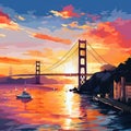 Captivating Charm of San Francisco - Landmarks, Culture, and Beauty Royalty Free Stock Photo