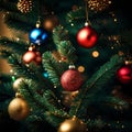 Festive Wallpaper: Enchanting Ornaments