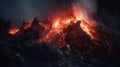 Volcanic Fury: A Cinematic Close-Up of Lava Plumes and Insane Details in Unreal Engine