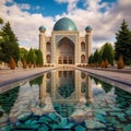 Captivating cityscape of Tashkent, blending ancient and modern attractions