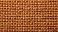 Captivating Close-up: Brown Woven Textured Fabric With Light Orange Style