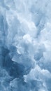 Abstract Blue and White Fractured Ice Texture Background Royalty Free Stock Photo