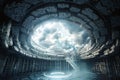 Captivating Cloud Storage Art: Vortex Lab Creation with Hyper Realistic Photography