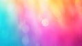 Blurry Rainbow Colored Background - Vivid and Vibrant Abstract Image Royalty Free Stock Photo