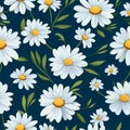 Captivating Daisy Art Floral Pattern