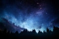 A captivating deep sky astrophoto reveals distant galaxies and cosmic beauty Royalty Free Stock Photo