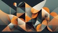 Captivating Digital Artwork Featuring a Dynamic Composition of Abstract Generated Shapes in Vibrant Colors, Highlighting Intricate