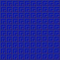 Digital composition with repeating blue tiles illustrating the number ten for modern design Royalty Free Stock Photo