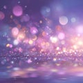 A Captivating Display of Dreamy Bokeh Lights and Soft Reflections Creating an Enchanting Atmosphere Royalty Free Stock Photo