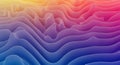 Vibrant Abstract Wavy Gradient Background Royalty Free Stock Photo