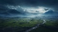 Captivating Exotic Fantasy Landscapes: Dark And Moody Uhd Images