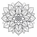 Captivating Flower Coloring Pages For Adults