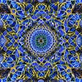 A captivating fractal pattern with intricate, self-replicating shapes3, Generative AI