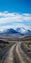 Captivating Gravel Road In Iceland: A Visual Journey Through Exotic Fantasy Landscapes