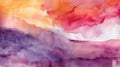 Captivating hand painted watercolor abstract art for visually stunning appeal and impact
