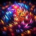 Enigmatic Euphoria: Mesmerizing Esoteric Patterns in Swirling Psychedelic Colors