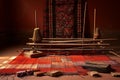 Intricate African Textile Weaving Loom: A Tapestry of Tradition
